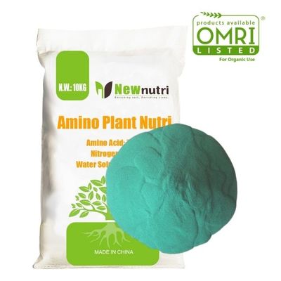 Green Powder 10% Cu 28% Amino Acid Fertilizer