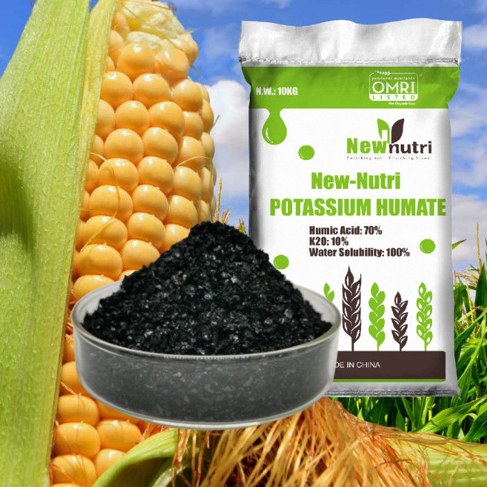 70% Humic Acid 10% K2O Potassium Humate Fertilizer