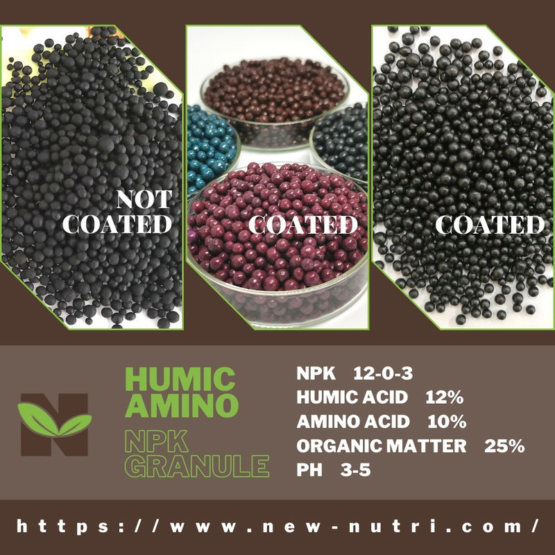 NPK Organic Granular Humic Amino Fertilizer Insoluble